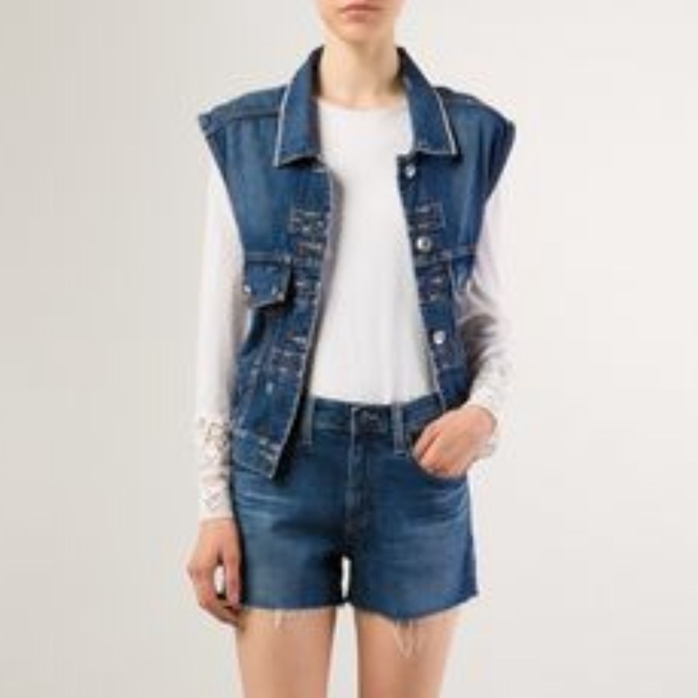 Strom Kotte selvedge denim vest - Picture 2 of 7